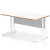 White/Natural Wood
