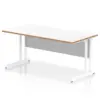 White/Natural Wood