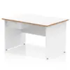 White/Natural Wood