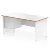 White/Natural Wood