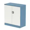 Pastel Blue And Satin White