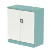 Pastel Turquoise And Satin White