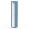 Pastel Blue And Satin White