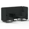 Rivet - Charcoal Panels And Sofa