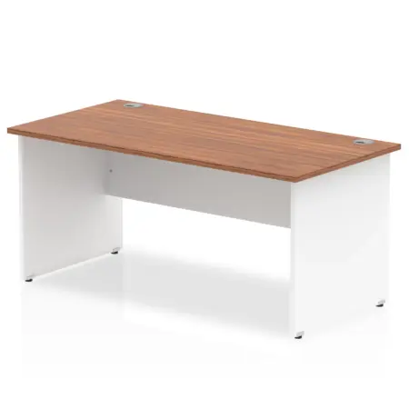 OE - Impulse 1600mm Straight Desk Panel End Leg Two Tone